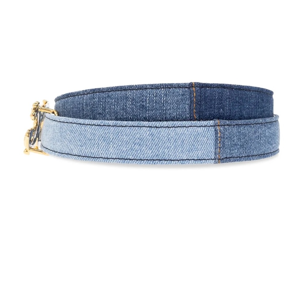 Dolce & Gabbana
Dolce & Gabbana Logo-Plaque Denim Belt - Picture 2 of 2